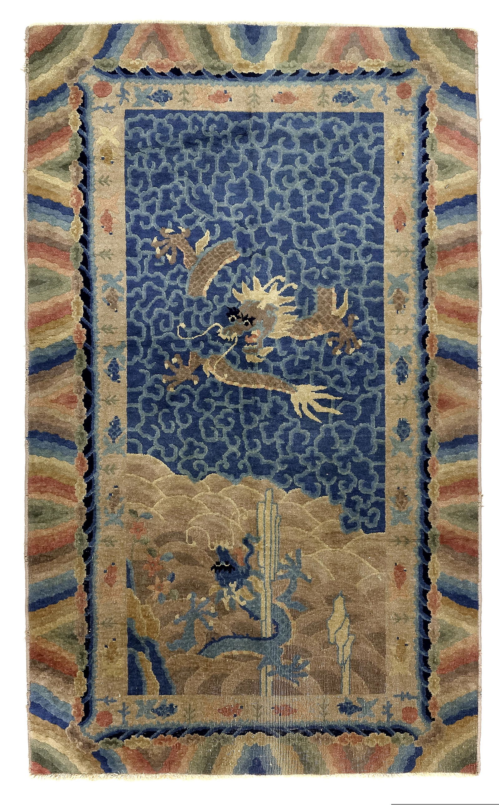 A CHINESE NINGXIA RUG, LATE 19TH CENTURY (1 of 1)