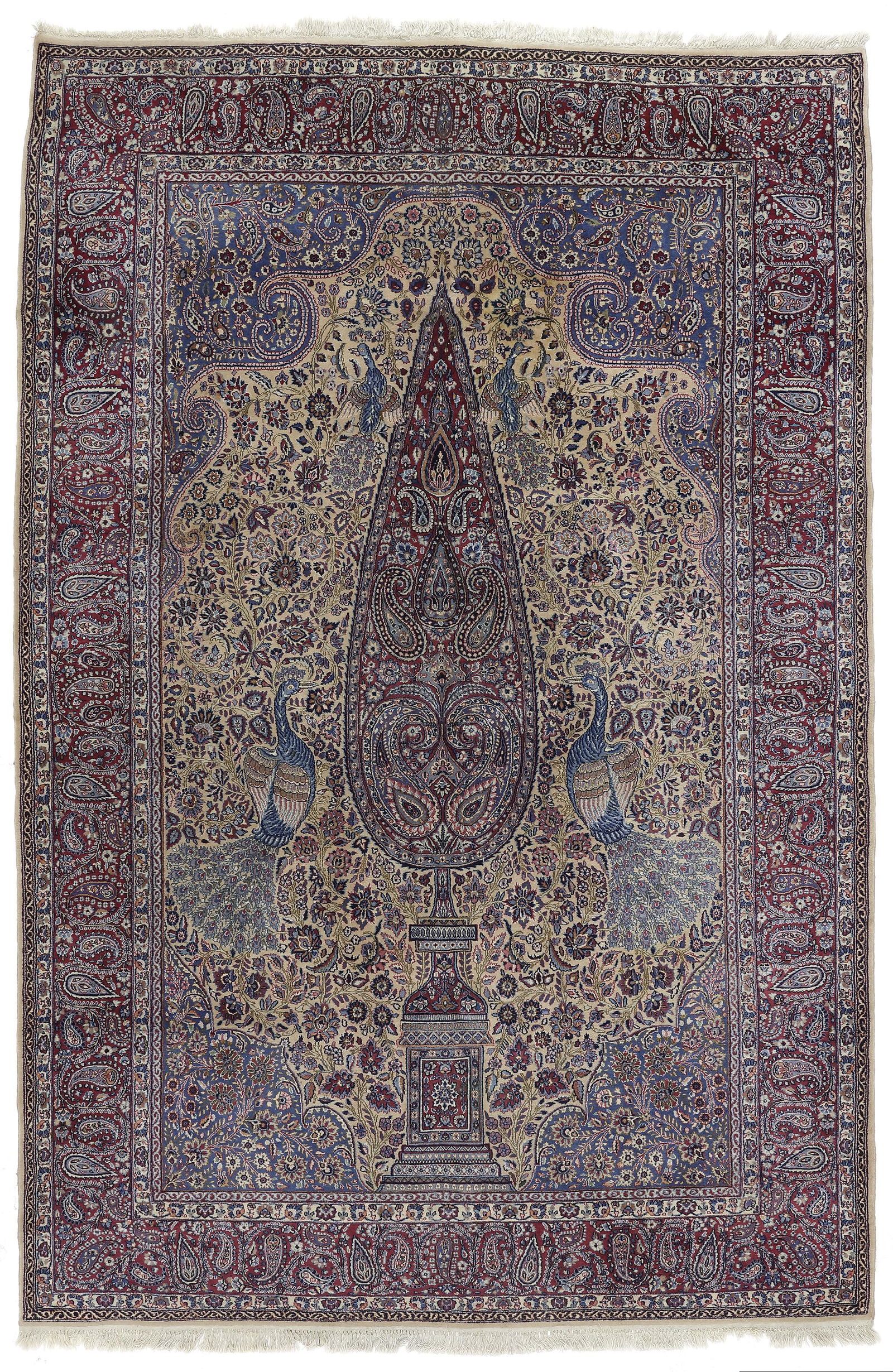 A TEHRAN RUG, PERSIA CIRCA 1920 (1 of 1)