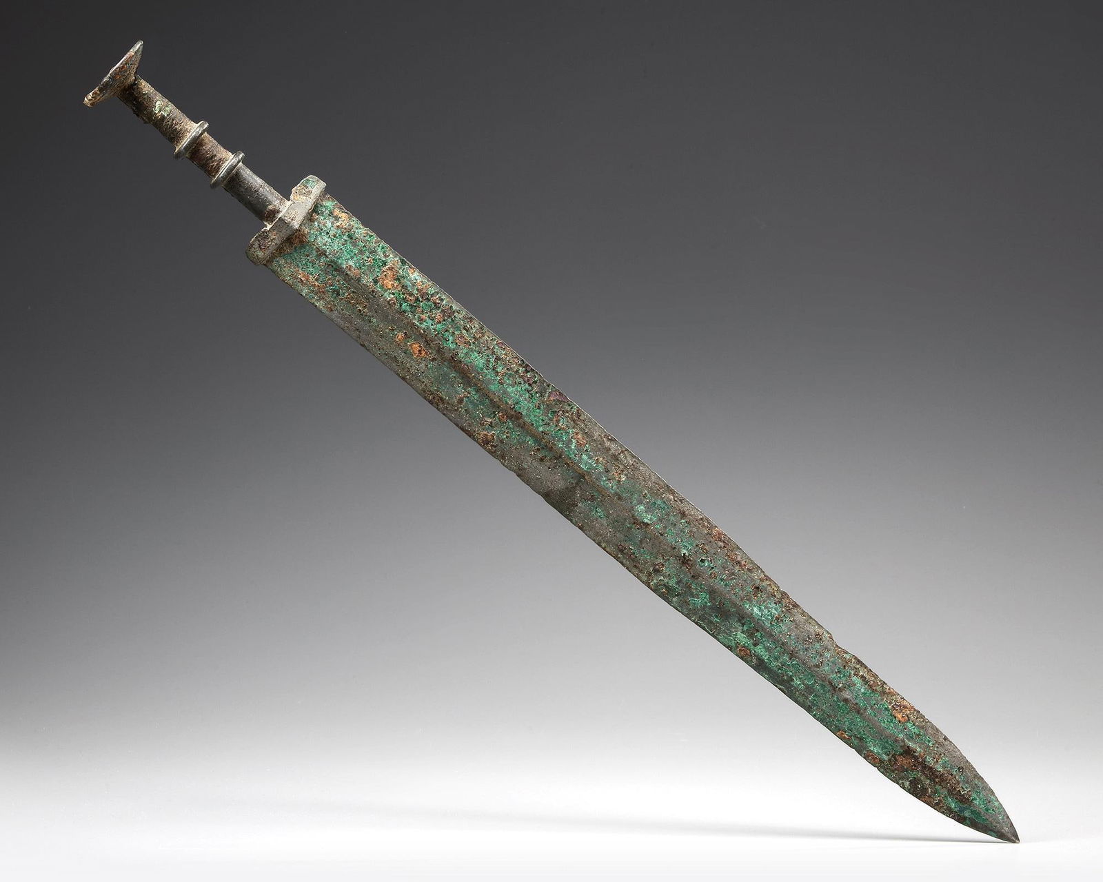 A CHINESE BRONZE SWORD, WESTERN HAN DYNASTY (206 BC-24 AD) (1 of 1)