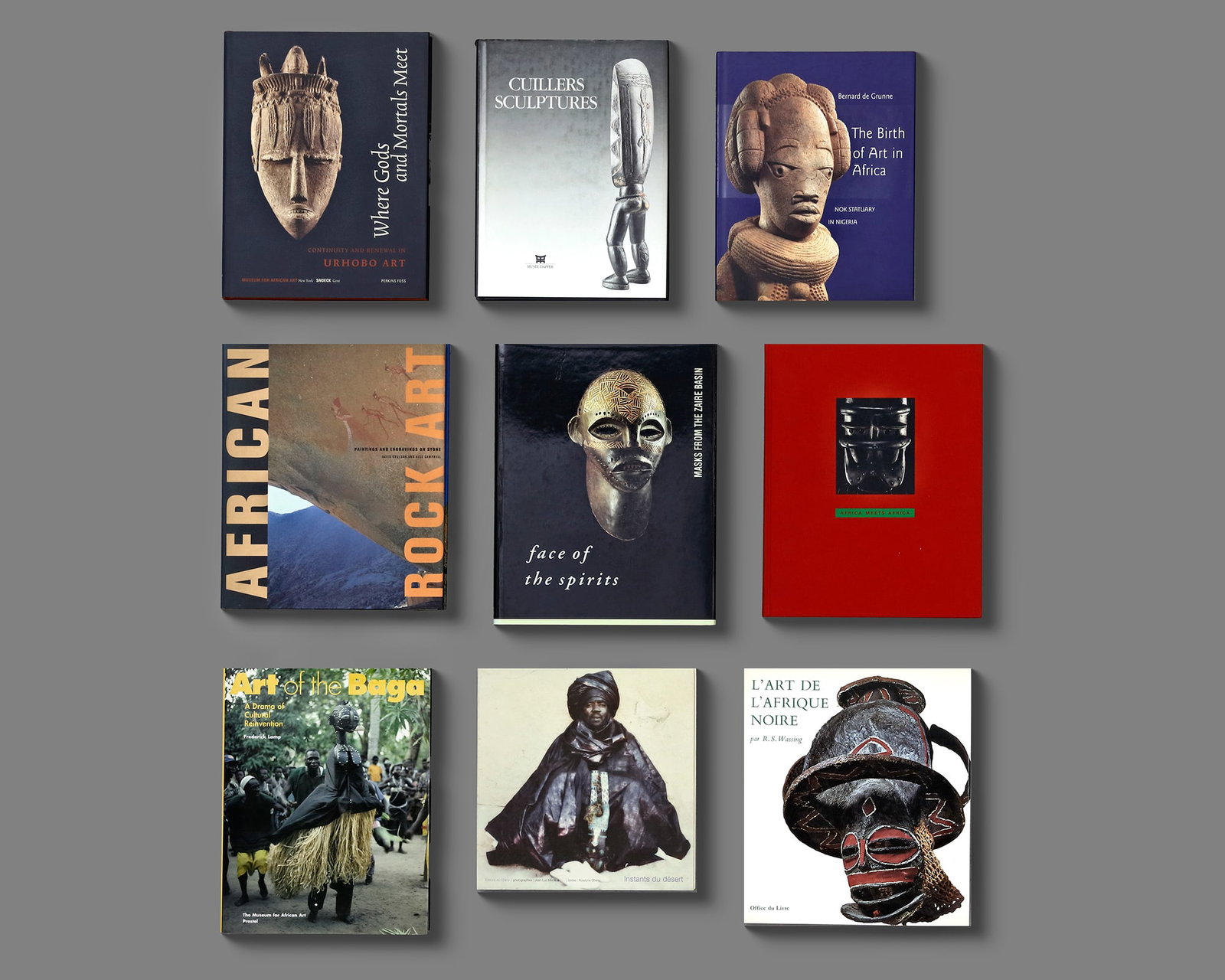A COLLECTION OF NINE BOOKS ON AFRICAN ART (1 of 1)