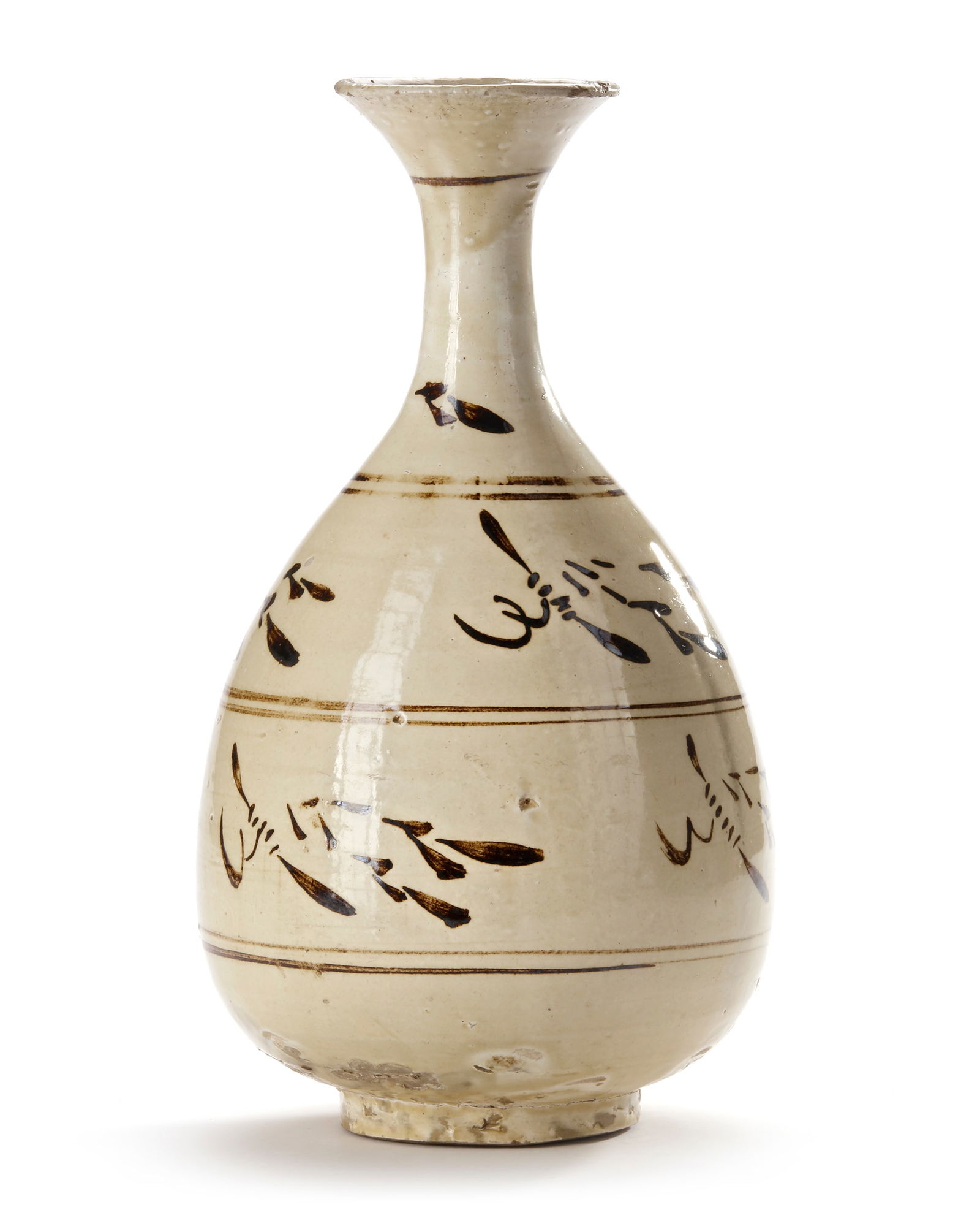 A CHINESE CIZHOU YUHUCHUN VASE, SONG DYNASTY (960-1279) (1 of 4)