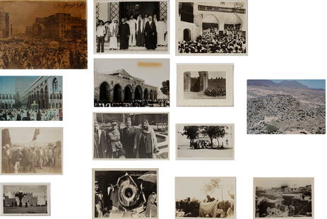 A COLLECTION OF PHOTOGRAPHS, ARABIAN: A collection of photographs