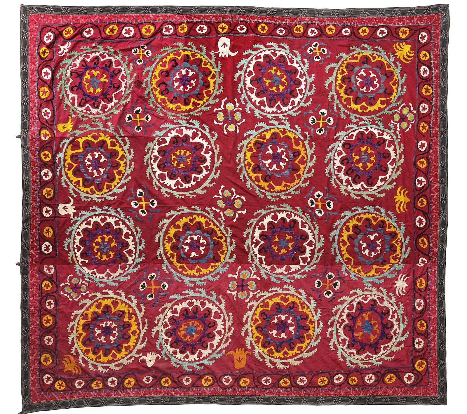 SUZANI, UZBEKISTAN, 19TH CENTURY: SUZANI, UZBEKISTAN, 19TH CENTURY