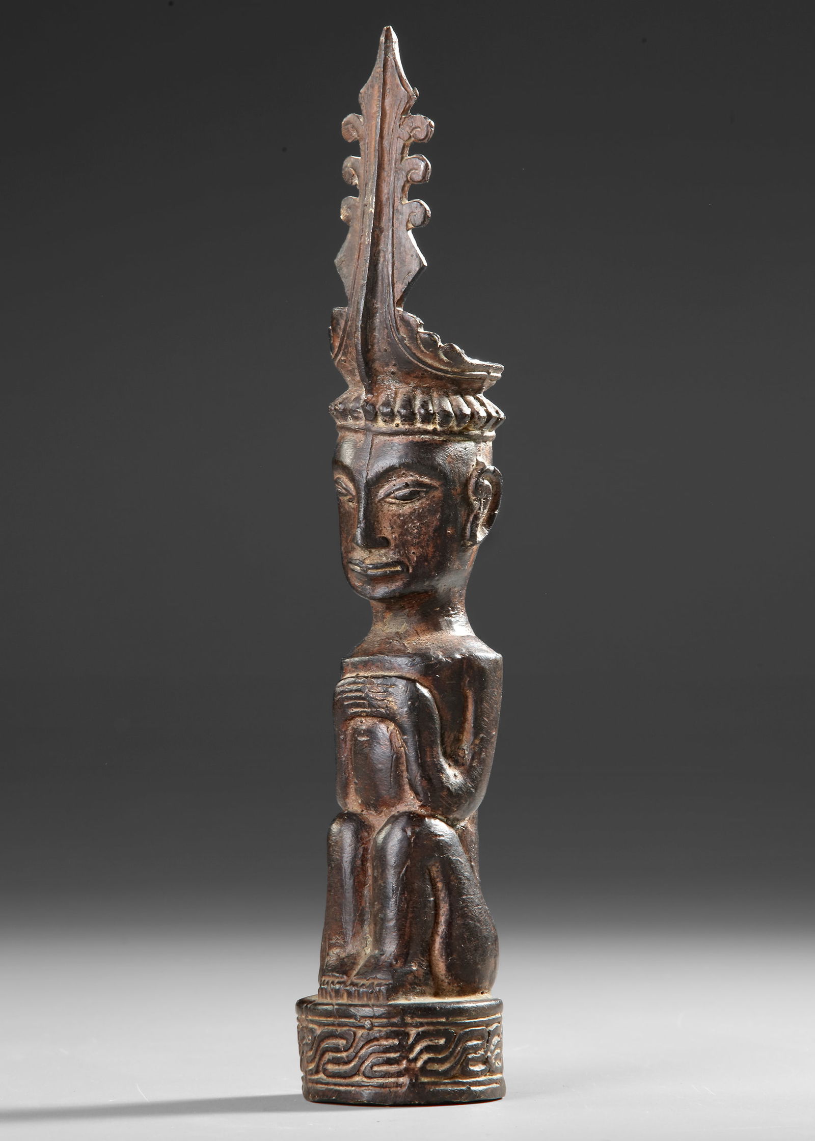 Nias. Ancestor statue in bronze (1 of 5)