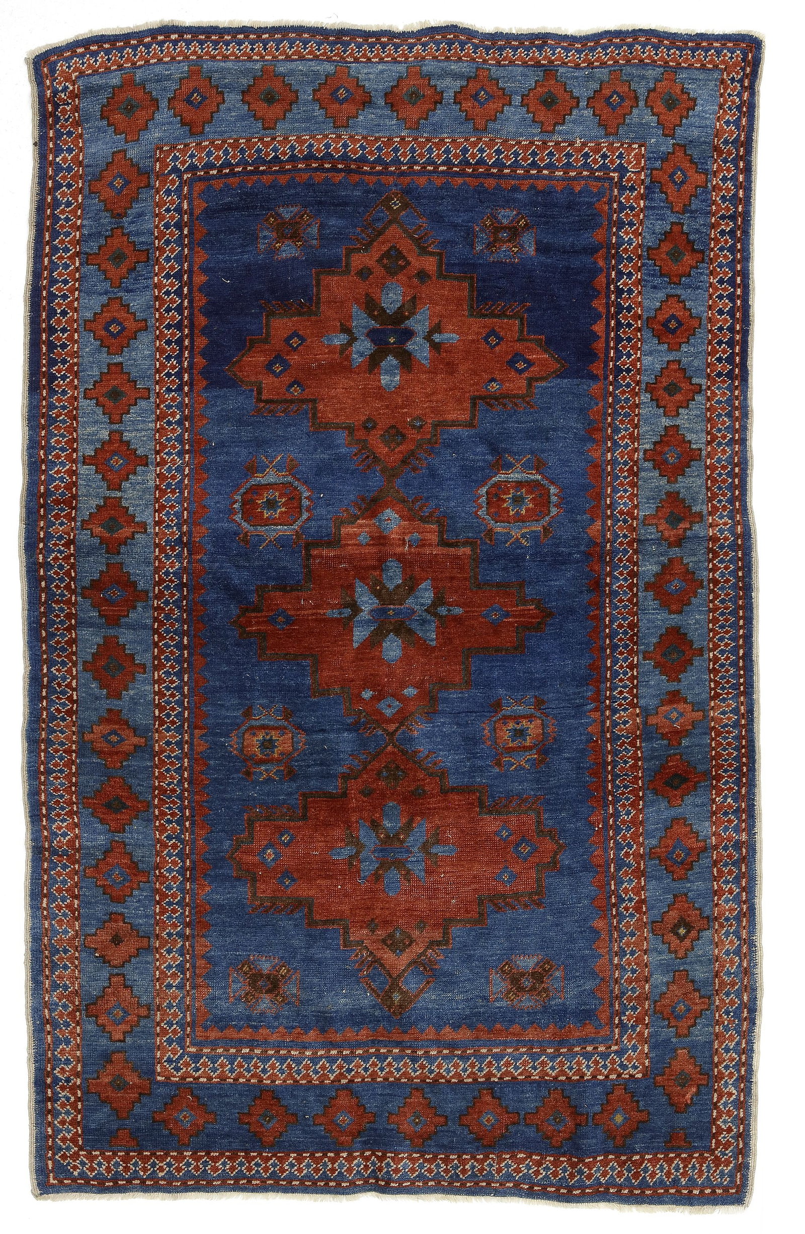 A KAZAK RUG: Good condition. 200 by 127 cm.