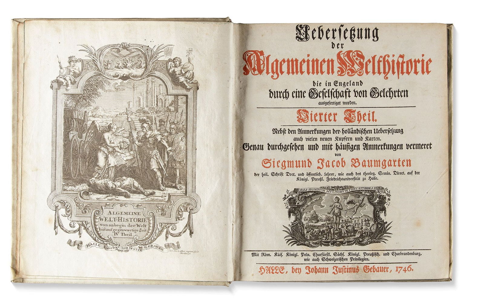 ALLGEMEINE WELT-HISTORIE (1746) (1 of 9)