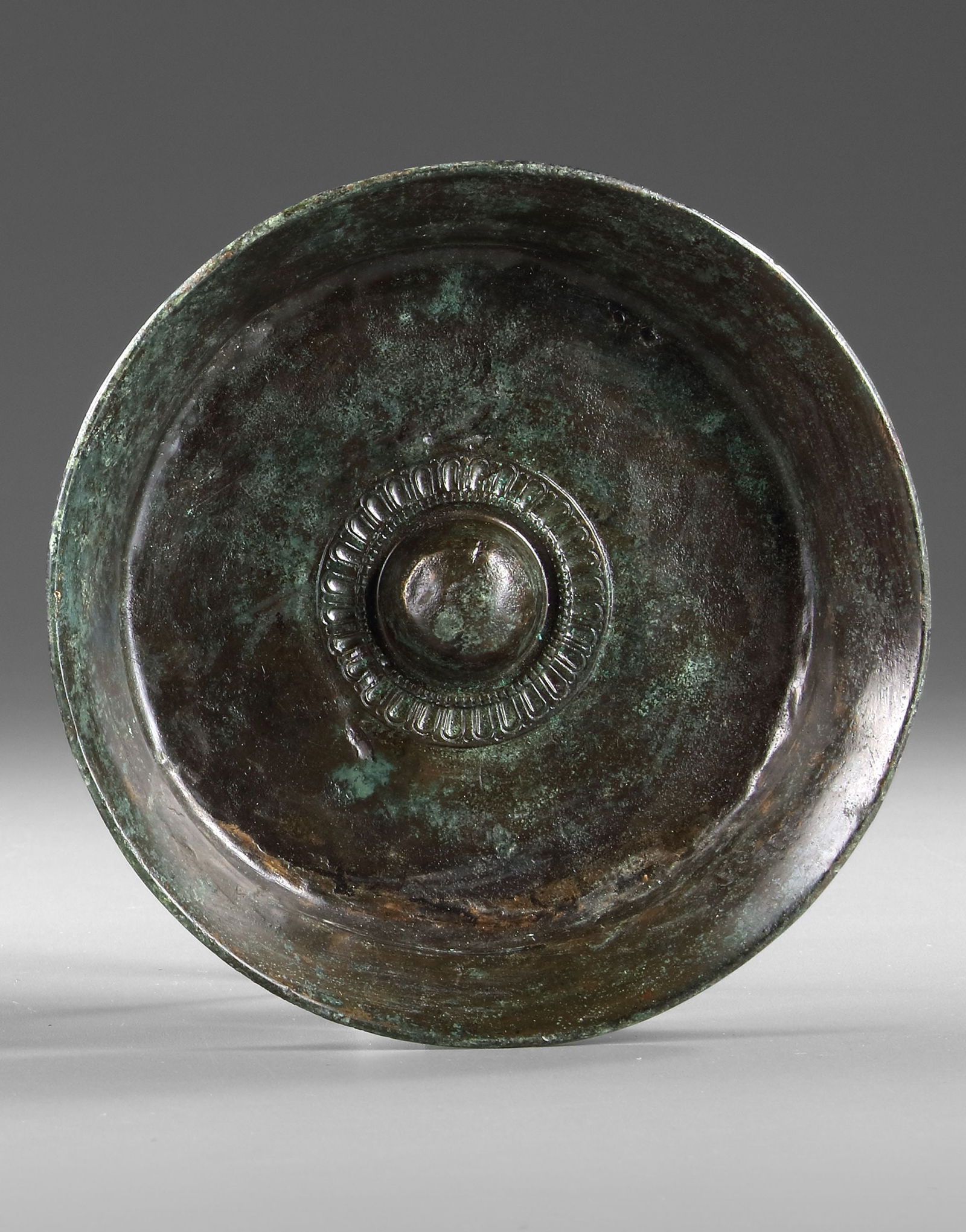 A BRONZE PHIALE, GREEK, 4TH-5TH CENTURY BC (1 of 3)