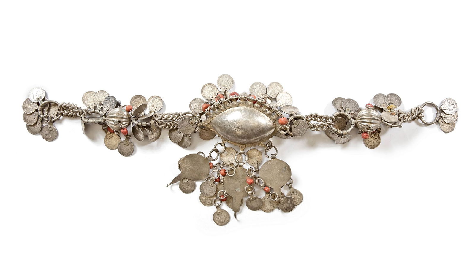 A TRADITIONAL RIF PECTORAL, MOROCCO, EARLY 20TH CENTURY (1 of 2)