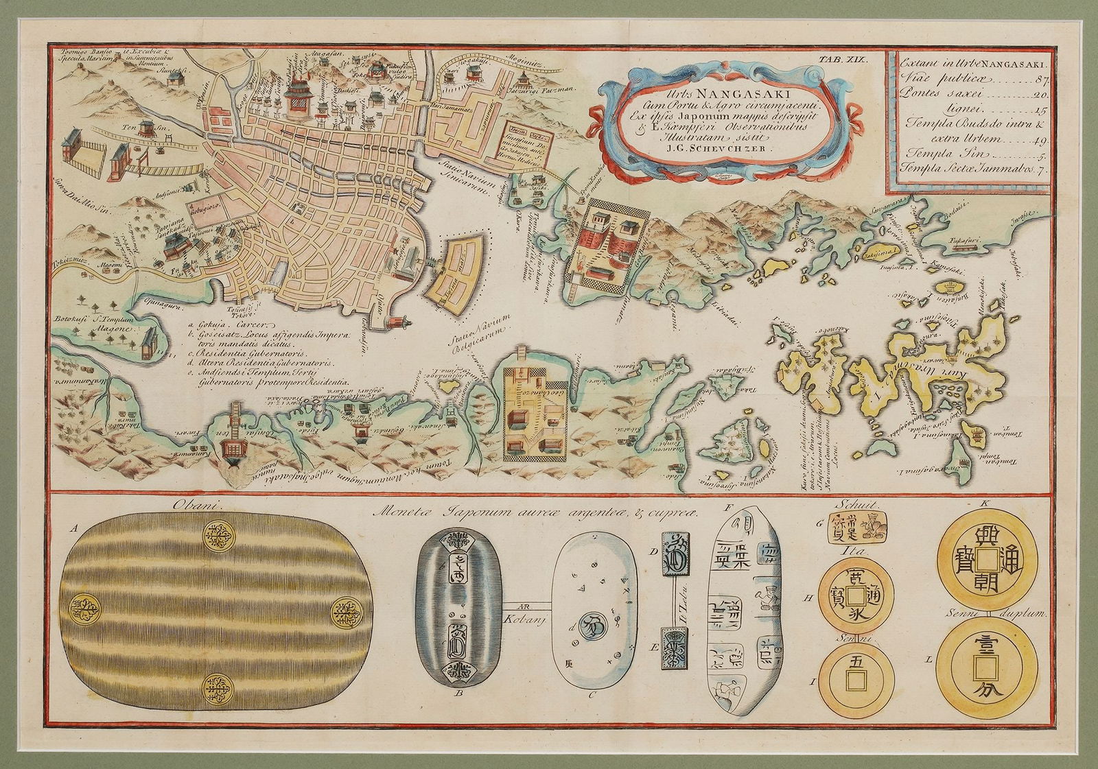MAP OF NANJASAKI, 18TH CENTURY (1 of 1)