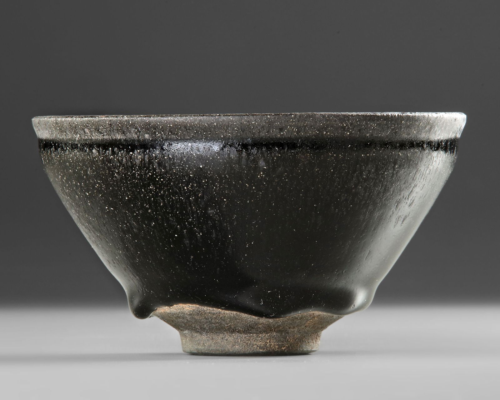A RARE CHINESE 'JIAN' HARE'S FUR TENMOKU BOWL, SONG DYNASTY (960-1279) (1 of 5)