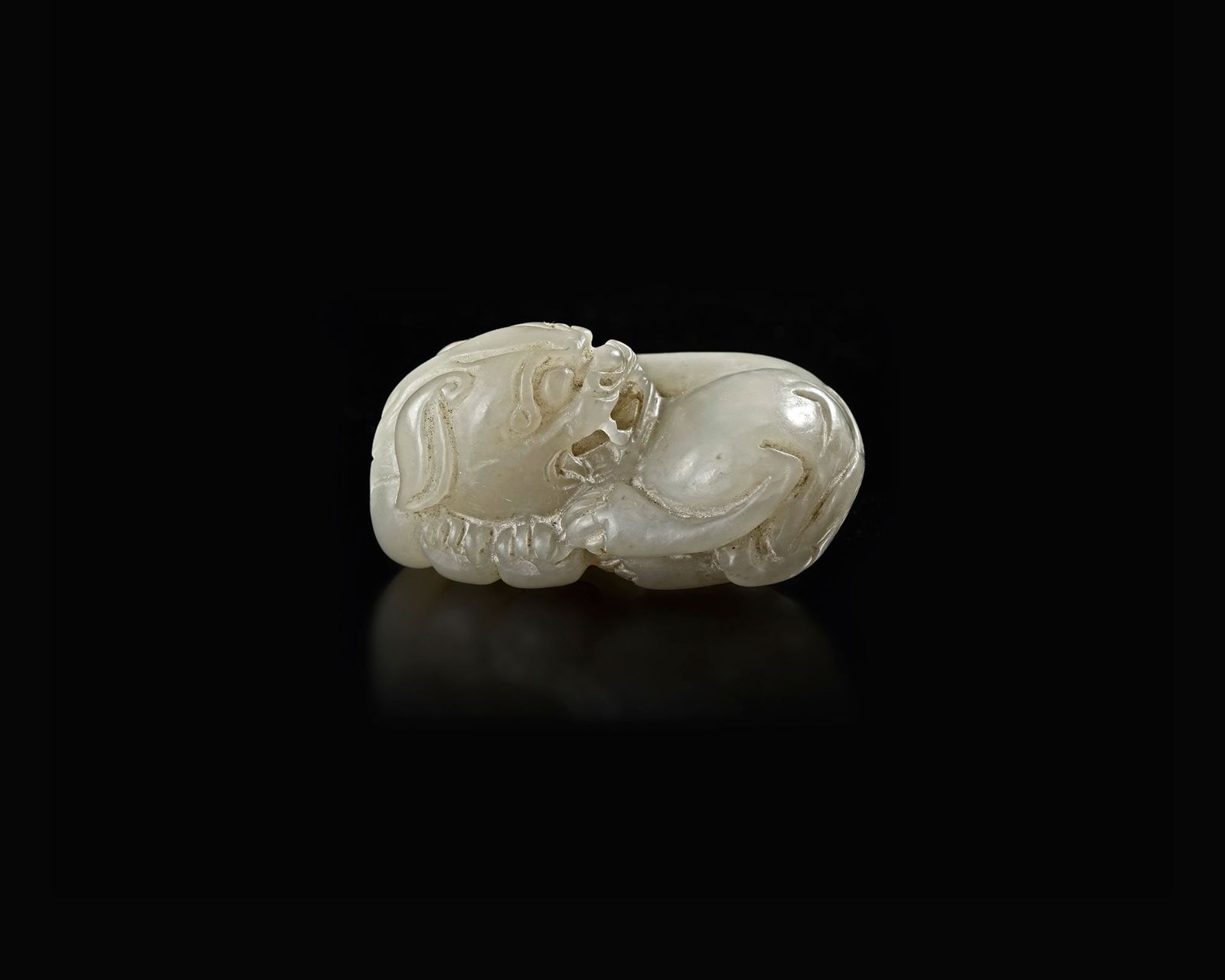 A CHINESE JADE CARVING, QING DYNASTY (1644â€“1911) (1 of 5)