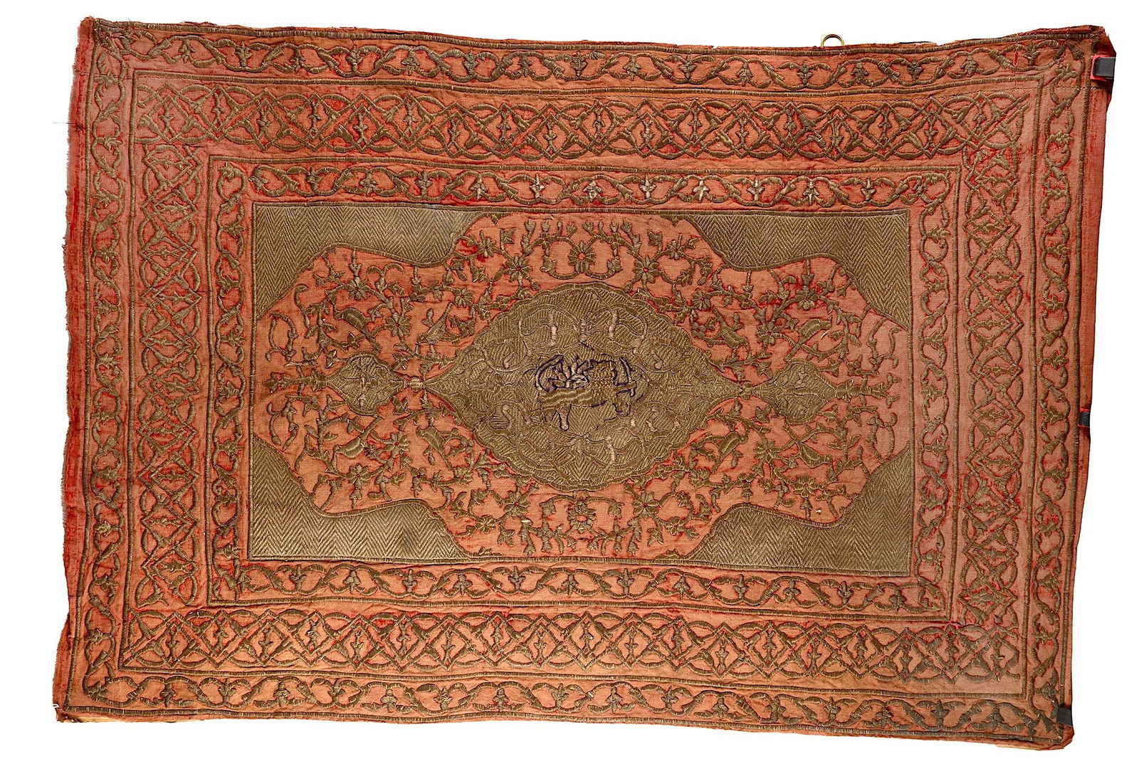 A PERSIAN TEXTILE (DAH YEK DUZI), EARLY 18TH CENTURY (1 of 2)