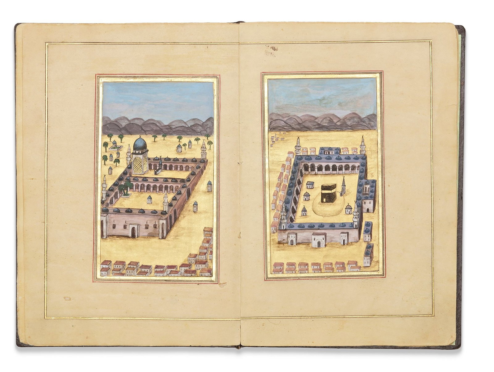 AN ILLUMINATED OTTOMAN PRAYER BOOK, SIGNED HELMI AL-RIZAOI AND DATED 1304 AH/1886 AD (1 of 6)