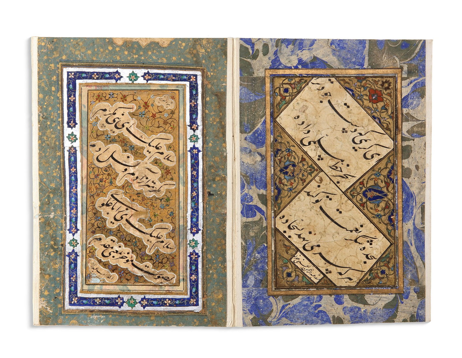 AN ALBUM OF CALLIGRAPHY, PERSIA SAFAVID, 19TH CENTURY (1 of 7)