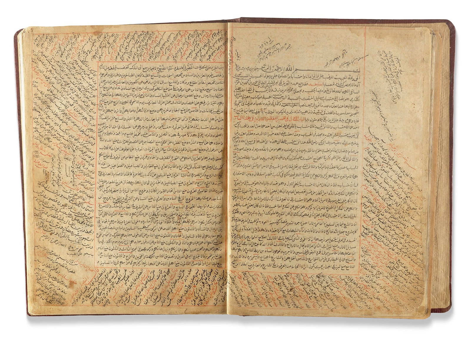NUSAB AL-IHTISAB ( AL-SANAMI), COPIED BY MUHAMMED HAJI BIN MAWLANA AL-BUKHARI, 16TH-17TH CENTURY (1 of 4)
