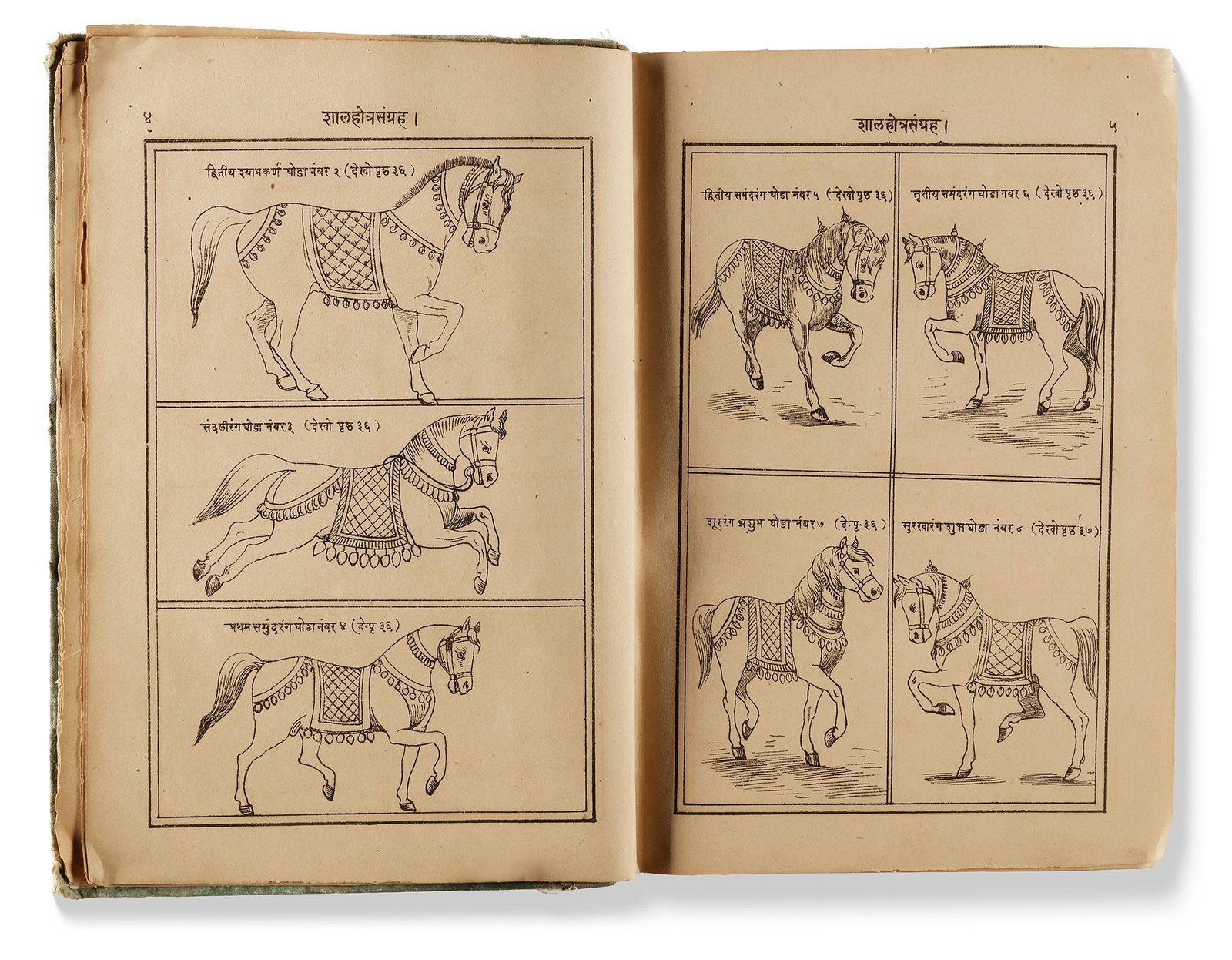 A PRINTED SALIHOTRI A TREATISE ON HORSES (1 of 7)