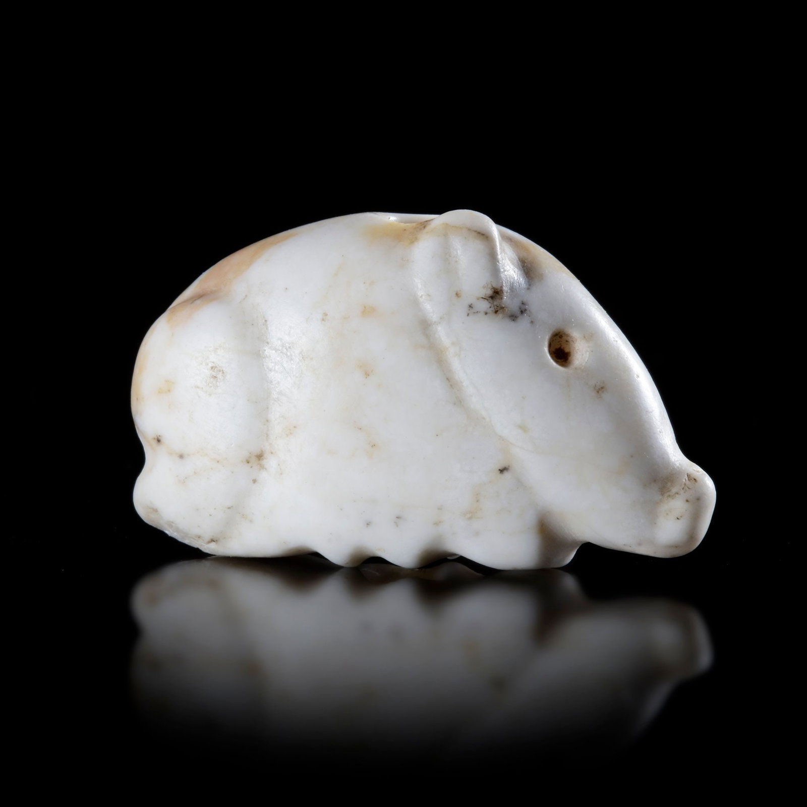 A SEAL IN THE FORM OF A RECLINING PIG/BOAR. NEAR EASTERN 3rd.mil.B.C. (1 of 4)