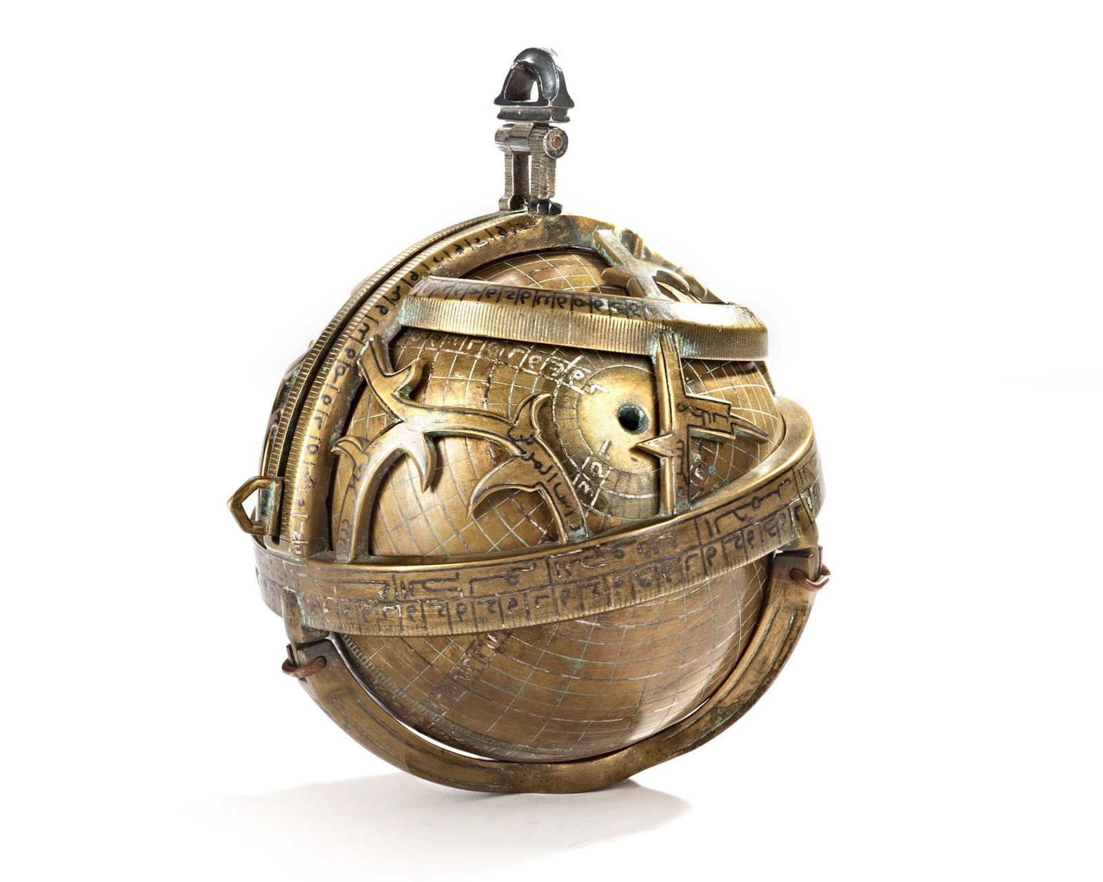 A CELESTIAL GLOBE, MUGHAL INDIA, 20TH CENTURY (1 of 8)
