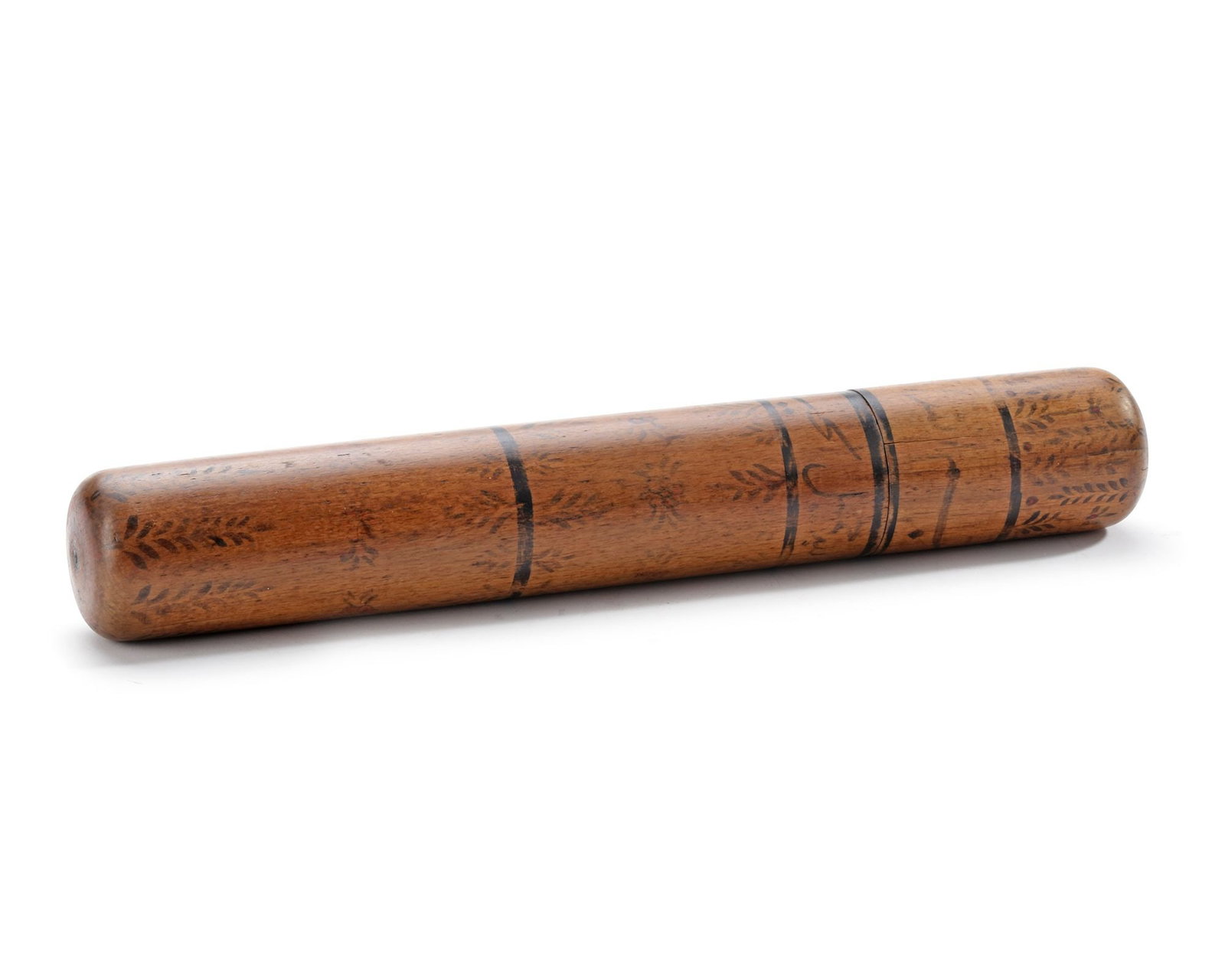 AN OTTOMAN WOODEN SCROLL HOLDER, 19TH-20TH CENTURY (1 of 4)