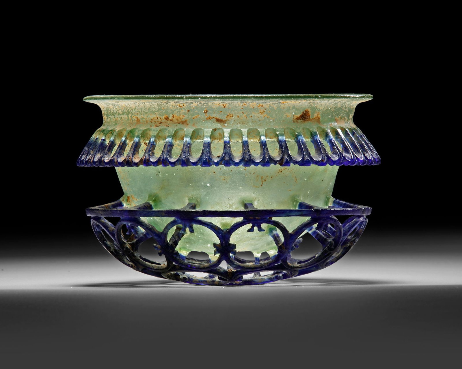 A CAGE CUP (DIATRETUM), PROBABLY CIRCA 300 AD (1 of 6)