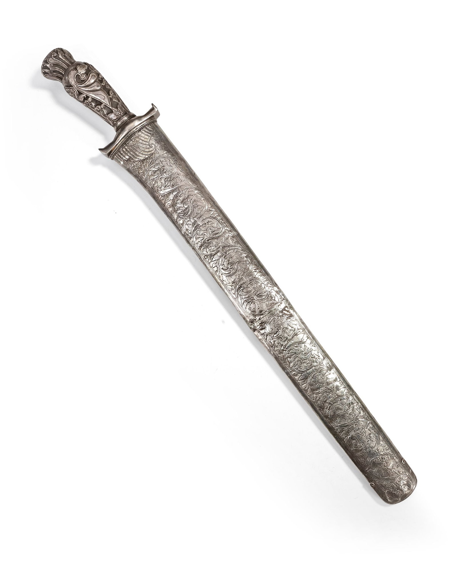 A SILVER KRIS, MALAYSIA, 19TH CENTURY (1 of 3)