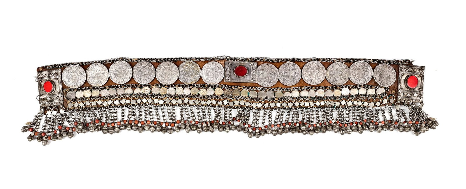 A SILVER BELT, MOROCCO, 19TH CENTURY (1 of 2)