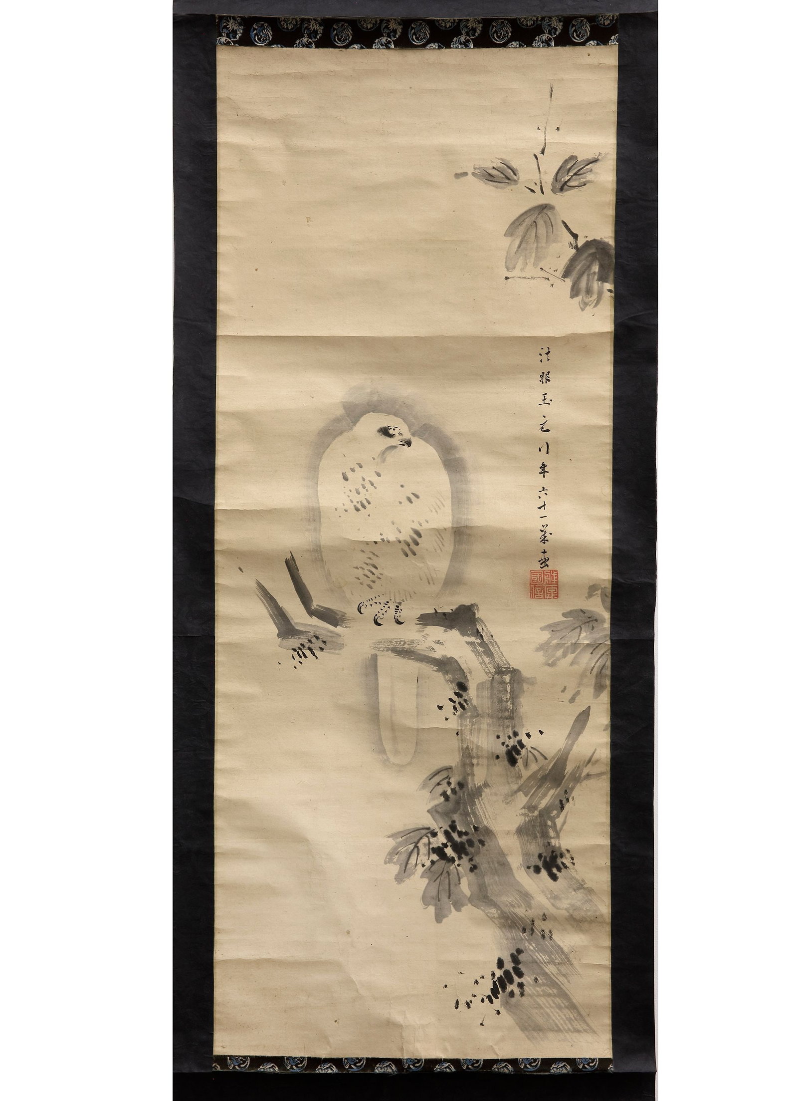 A JAPANESE HANGING SCROLL,19TH-20TH CENTURY (1 of 2)