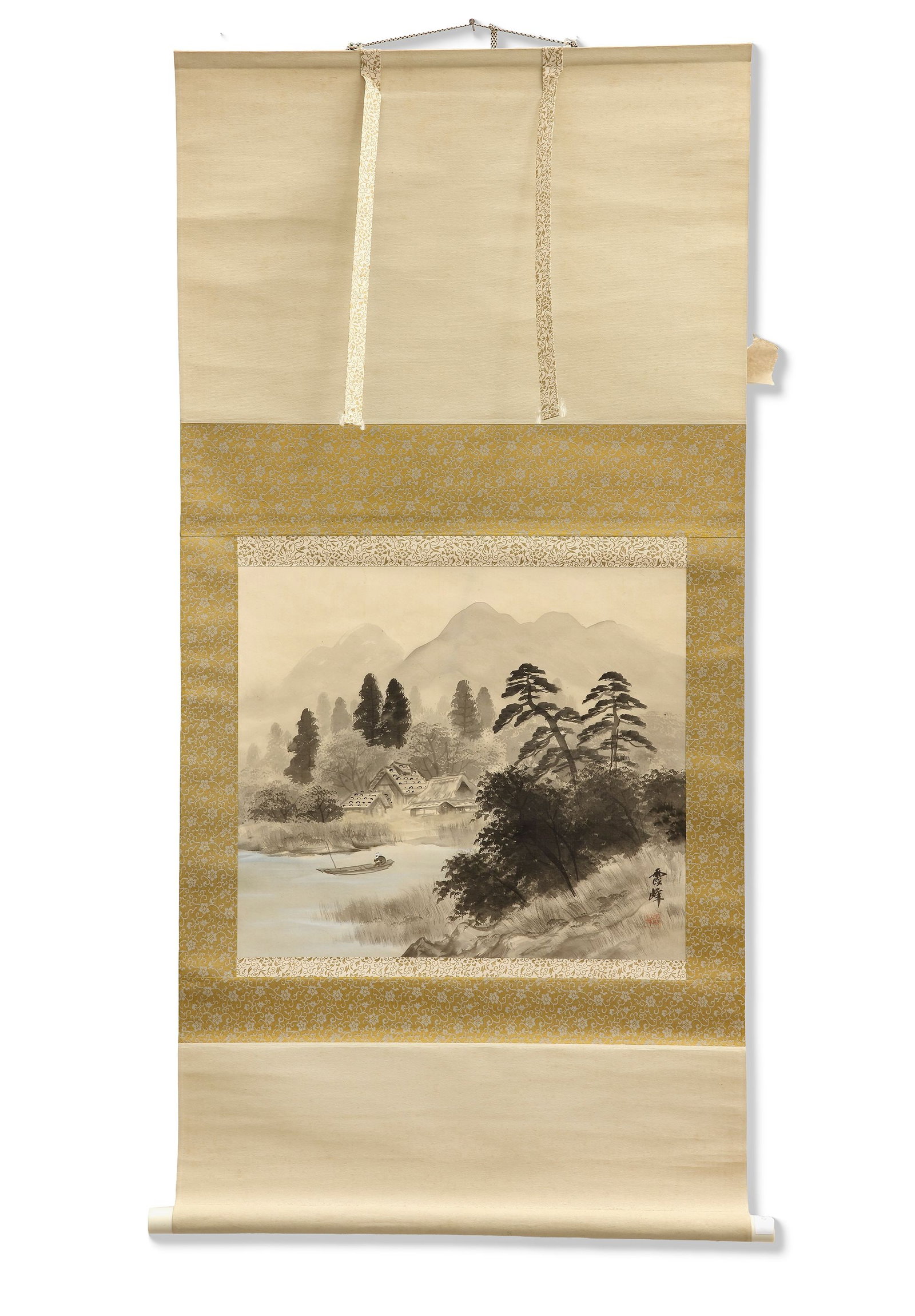 A TRANQUIL RIVERSIDE VILLAGE, 19TH CENTURY (1 of 2)