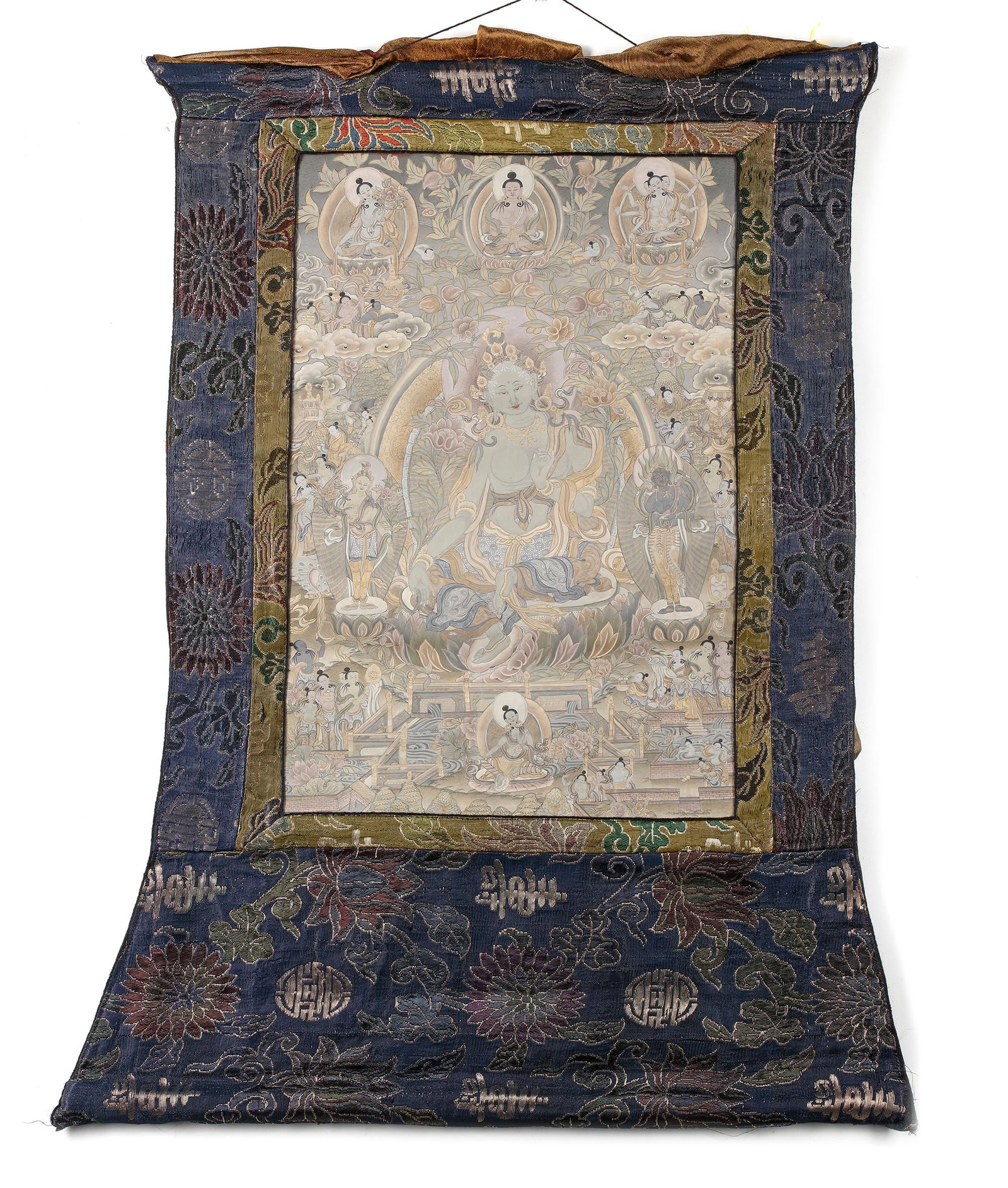 A WHITE TARA THANGKA, TIBET, 20TH CENTURY (1 of 1)