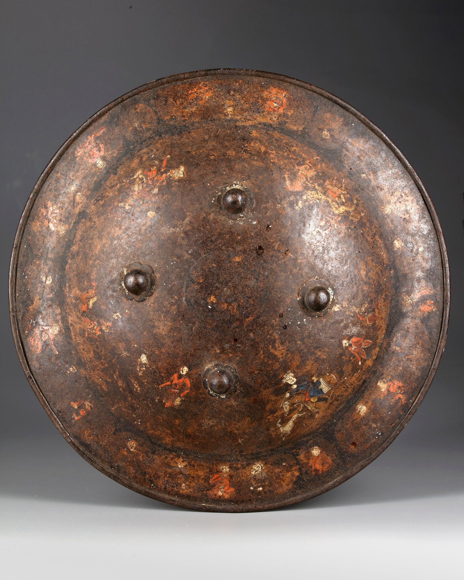 AN INDIAN SHIELD, 17TH CENTURY (1 of 2)