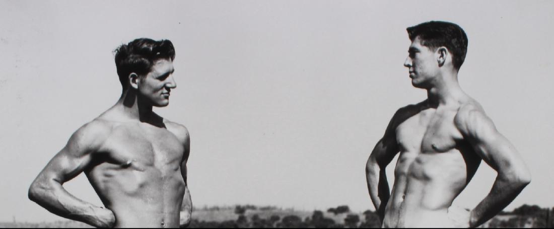 Original Dave Martin Athletic Physique Male Nude: Original Dave Martin of San Francisco Athletic Physique Male Nude Photograph. Ashcroft and Moore LLC is licensed by the Estate of Dave Martin as seller of his catalog of photographs that span his care