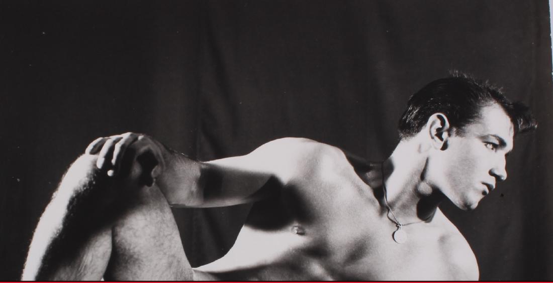 Signed Dave Martin of San Francisco Athletic Physique: Original Dave Martin of San Francisco Athletic Physique Male Nude Photograph. Ashcroft and Moore LLC is licensed by the Estate of Dave Martin as seller of his catalog of photographs that span his care