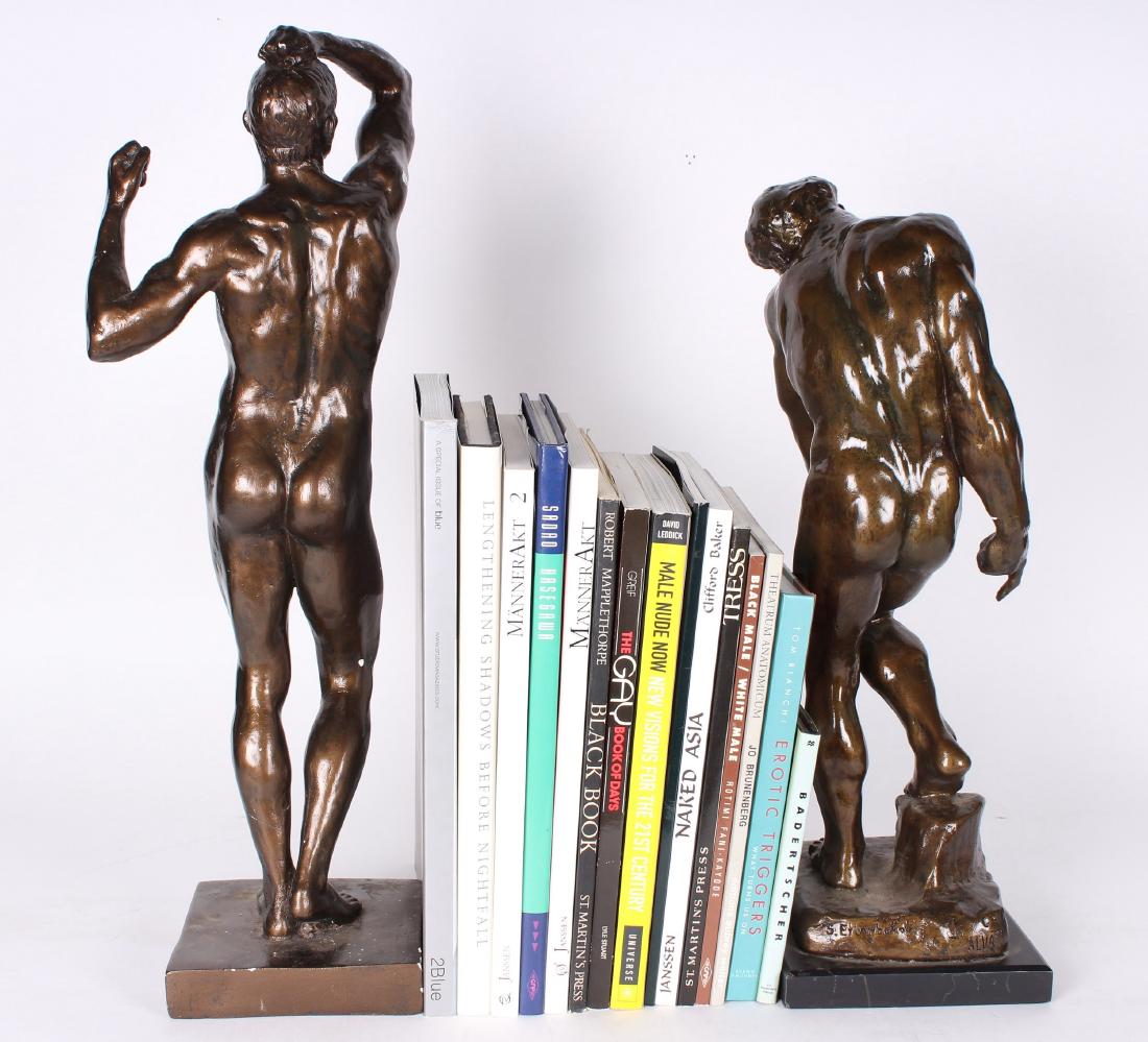 15 Gay Interest Photo Journals From a Storied: 15 Gay Interest Photo Journals From a Storied Gentleman's Library. Provenance: A private Philadelphia Estate.