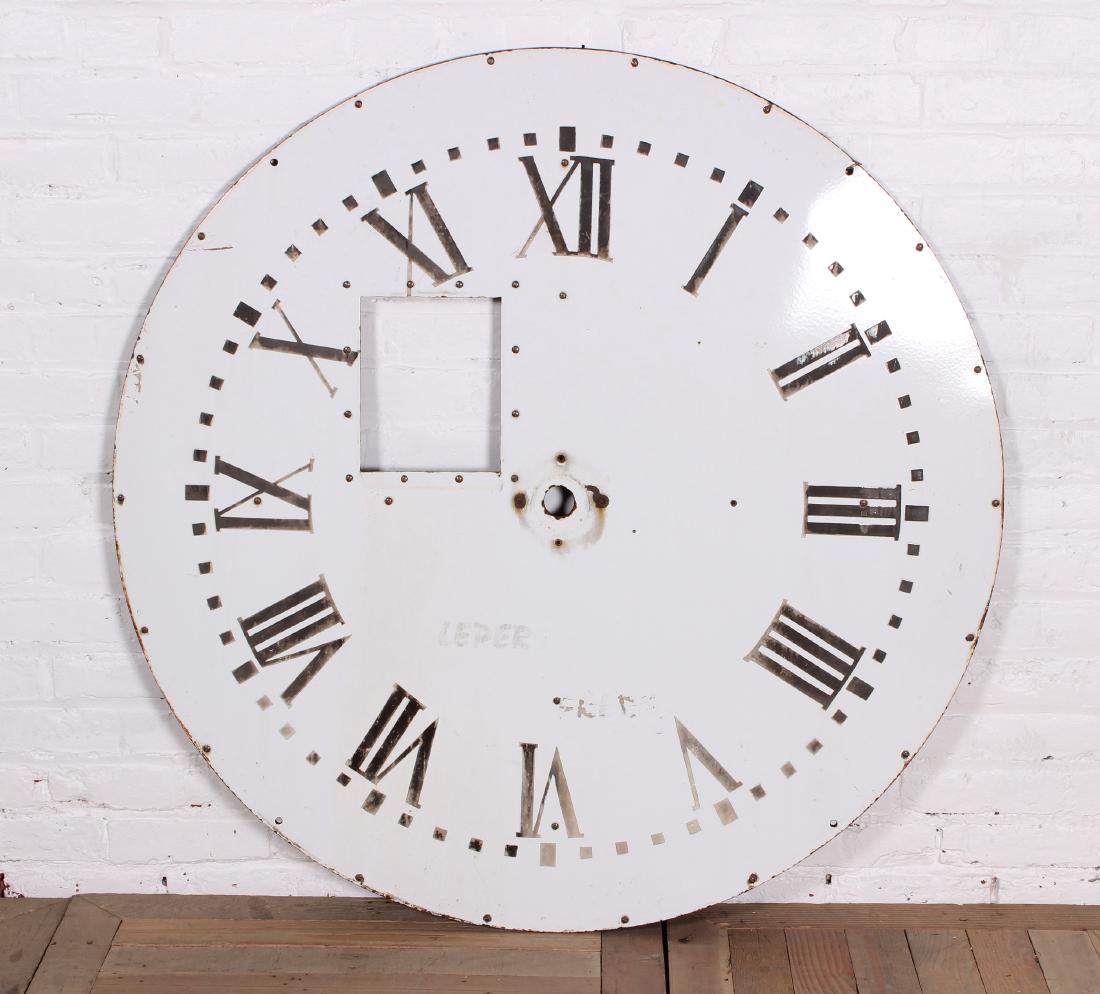 French Tower Clock Dial (1 of 3)
