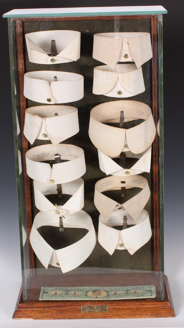 Late 19th C Advertising Collar Display Stand (1 of 3)