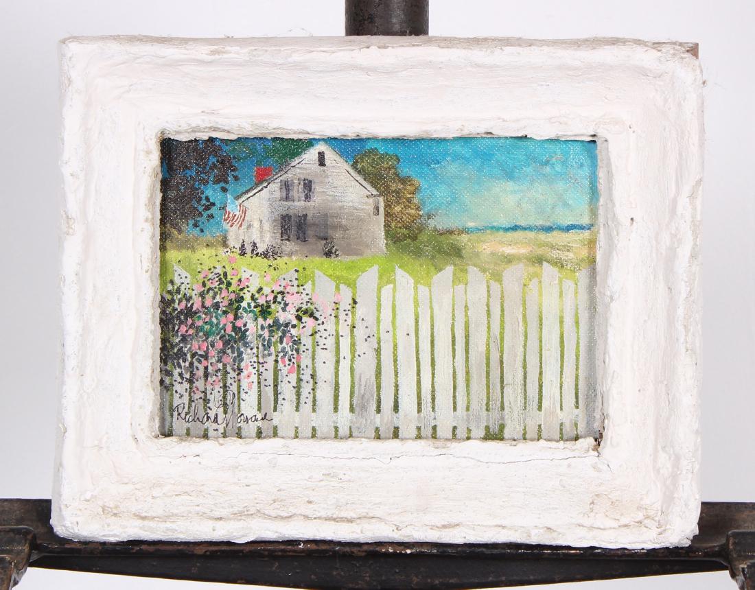 Richard Howard (Massachusetts, 20th C) Fence III (1 of 3)