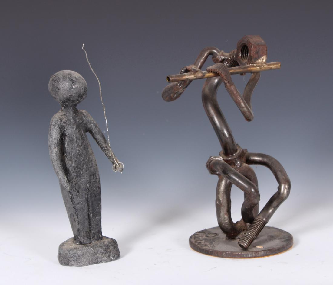 2 Studio Made Metal Arts Sculptures (1 of 3)