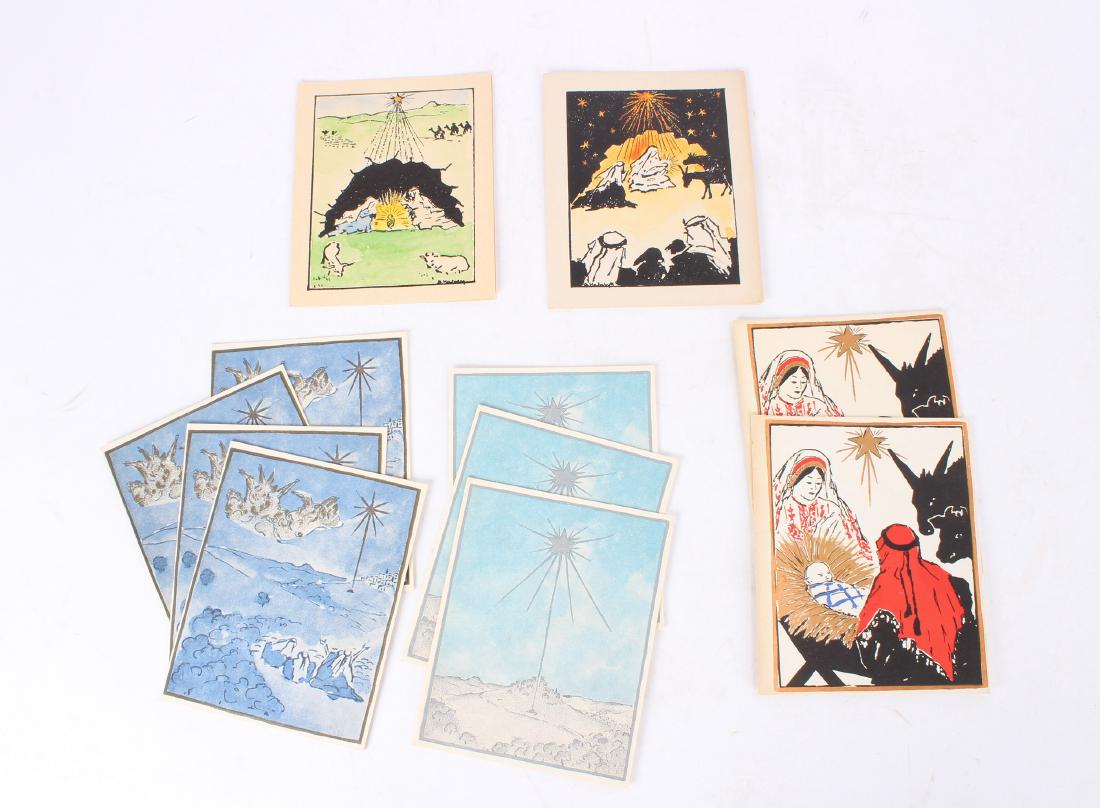 Group of 10 Vintage Christmas Cards (1 of 2)