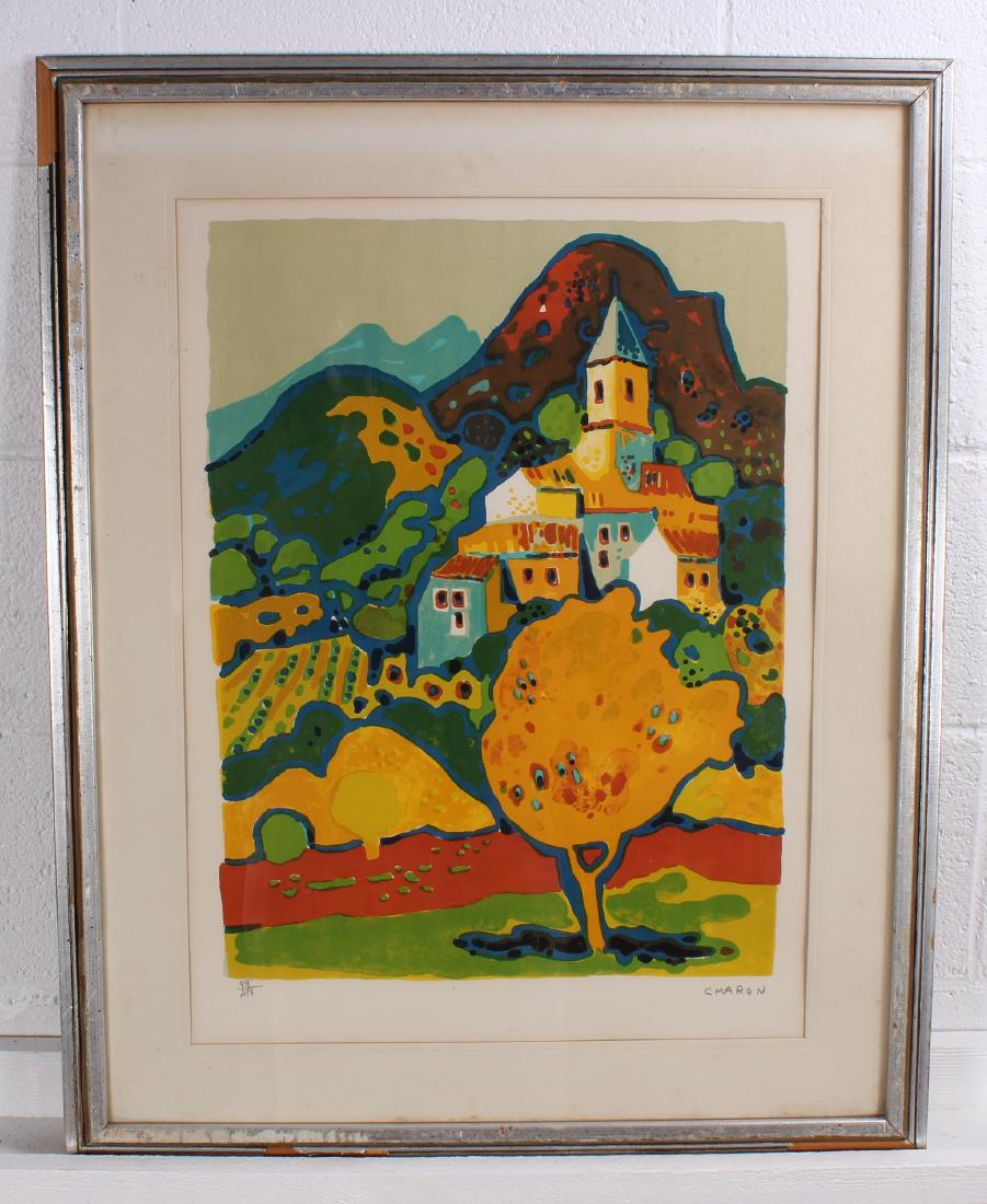 Signed Guy Charon Serigraph (1 of 3)