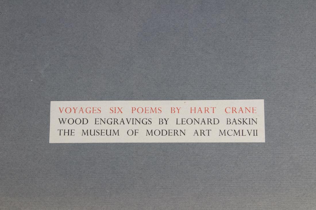 Hart Crane and Leonard Baskin (1 of 4)