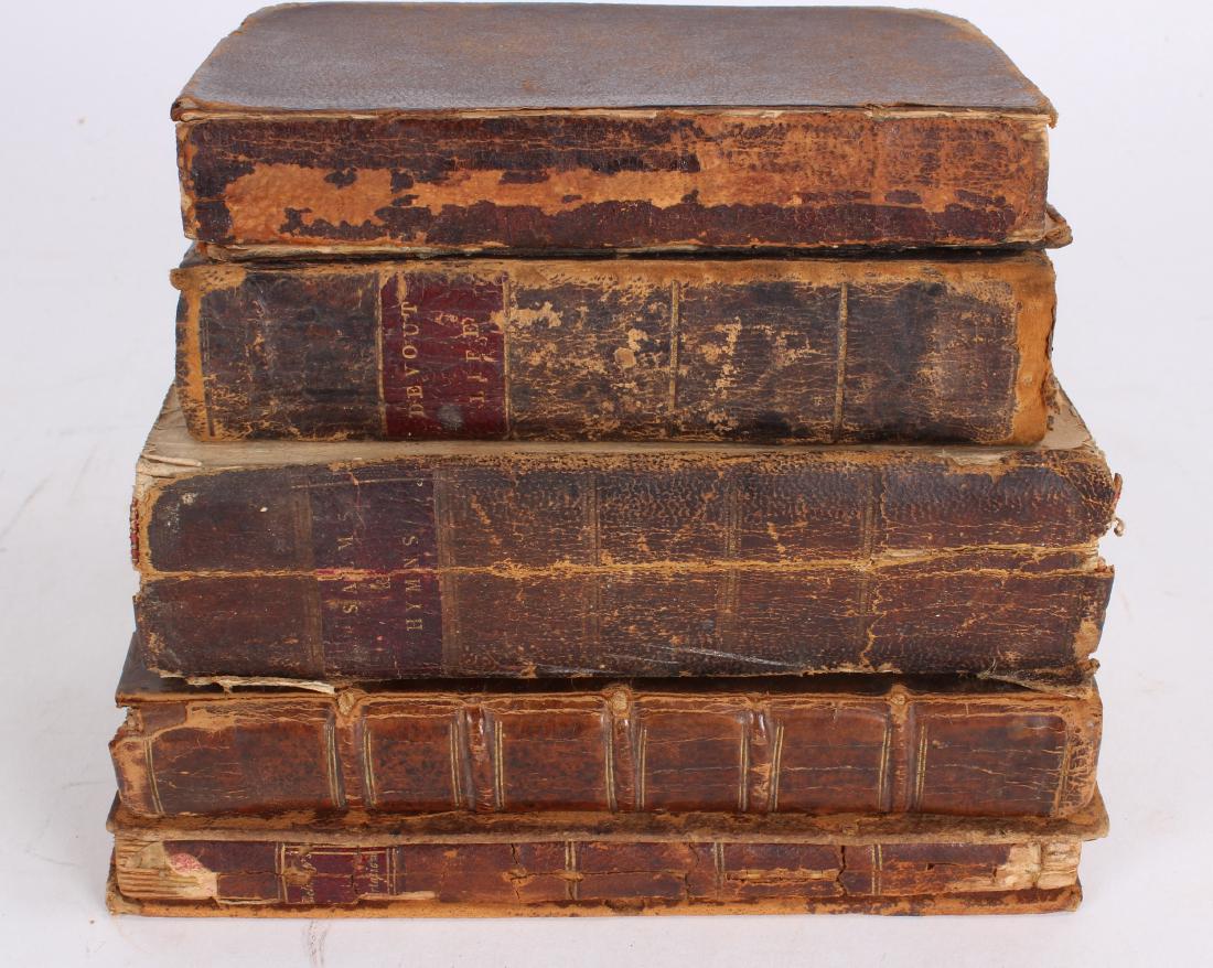 Five 18th & 19th C Christian Books (1 of 6)