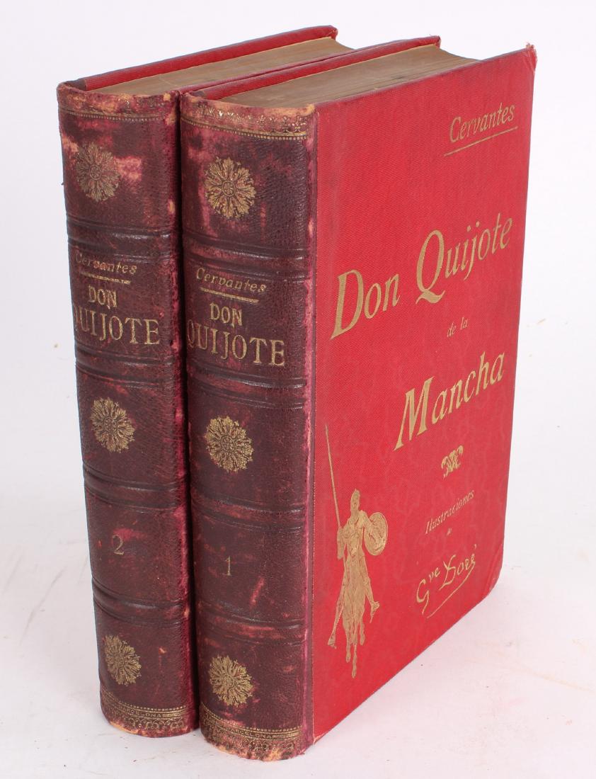 Don Quixote de la Mancha by Cervantes illustrations by (1 of 3)