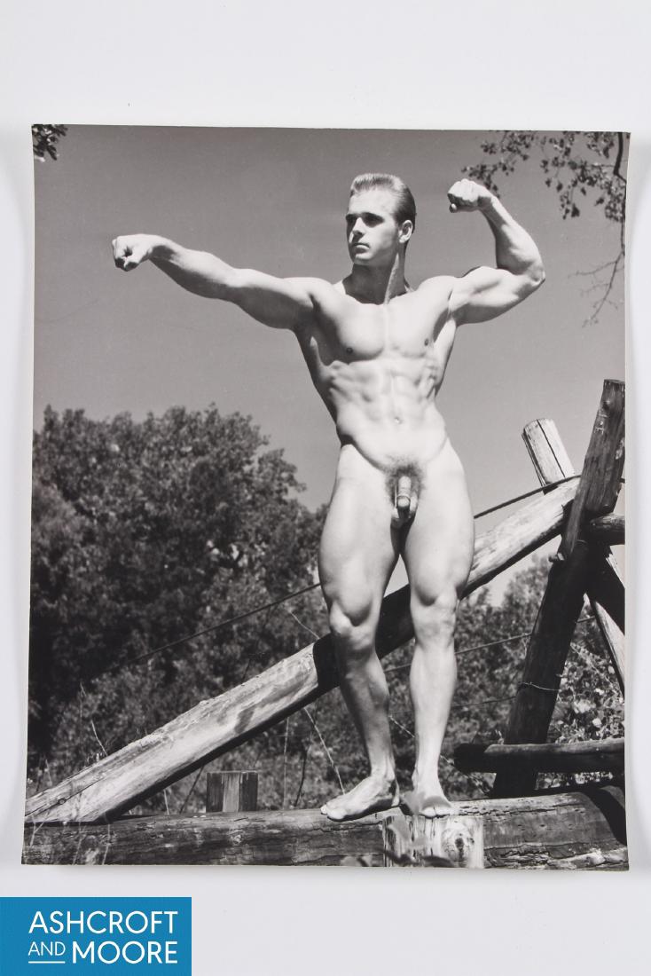 Douglas of Detroit Physique Photograph: Douglas of Detroit Physique Photograph. Featuring Vic Seipke. Size: 8" x 11".
