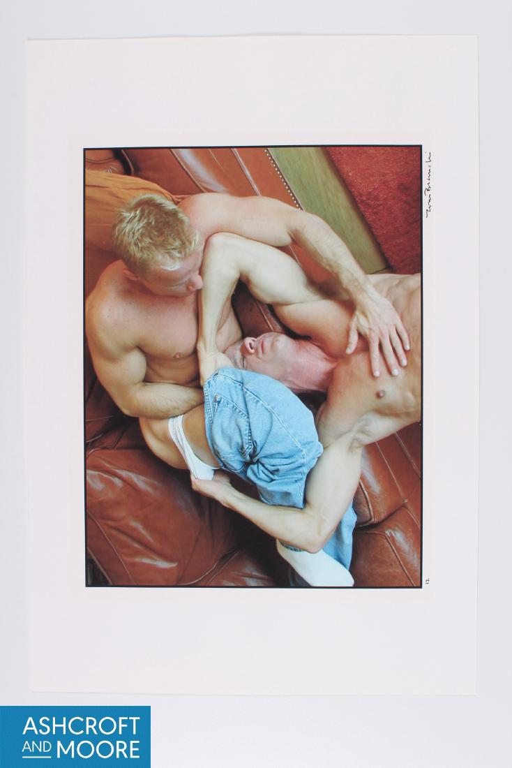 Signed Tom Bianchi On The Couch Photograph Sep 27 2017