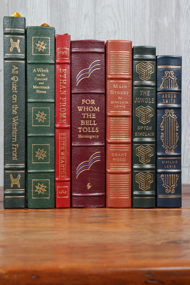 7 Easton Press Leather Bound Books (1 of 1)