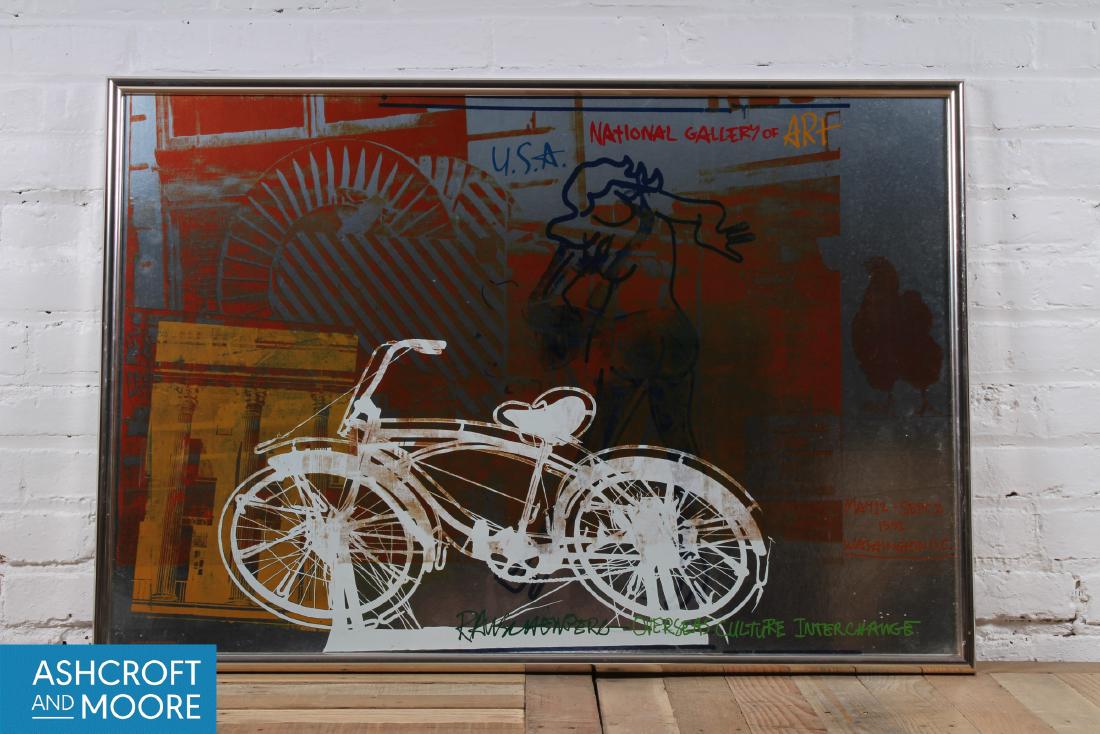 Rauschenberg 1991 Exhibition Poster (1 of 4)