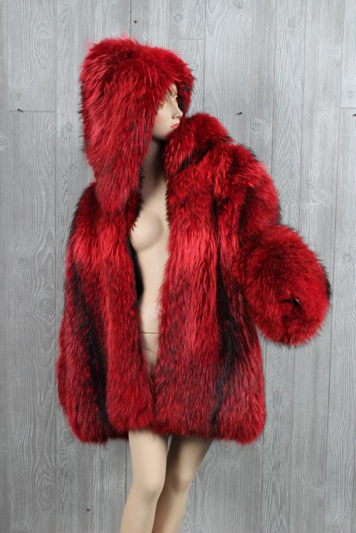 Aldolfo Vintage Coat with Hood (1 of 6)