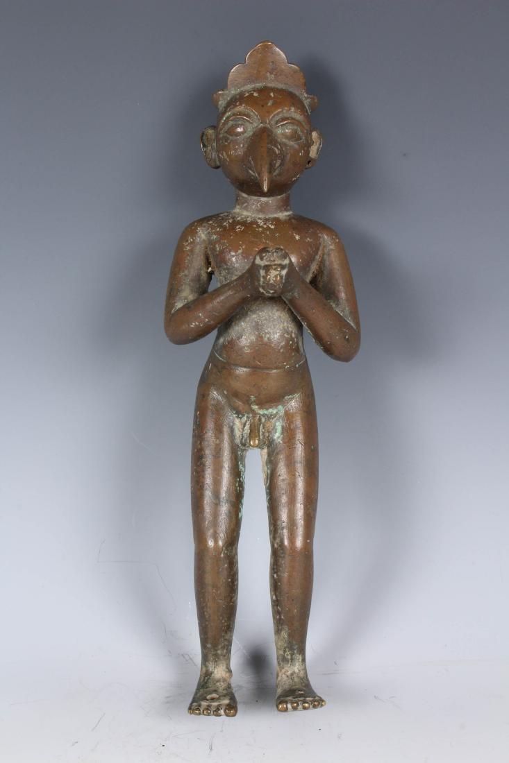 Rare Antique Bronze Indian Garuda (1 of 5)