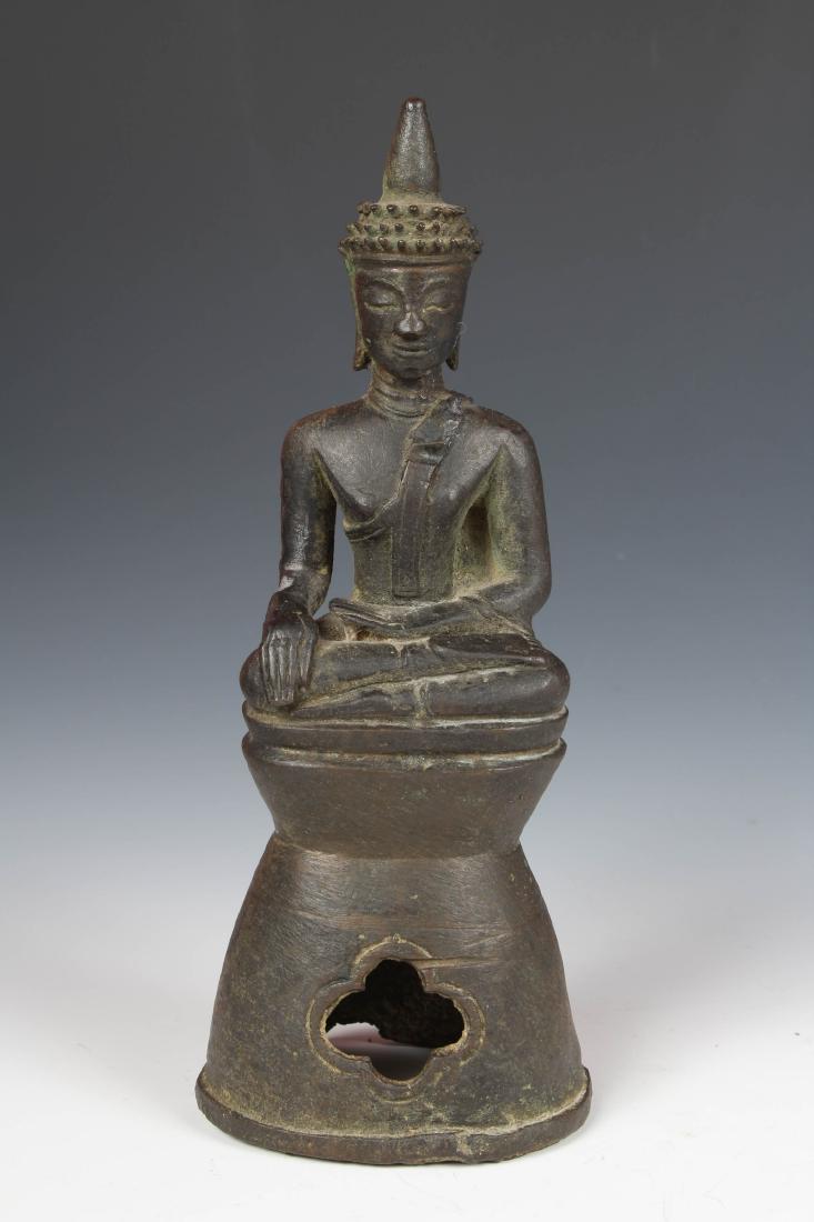 Antique Bronze Laos Buddha (1 of 4)