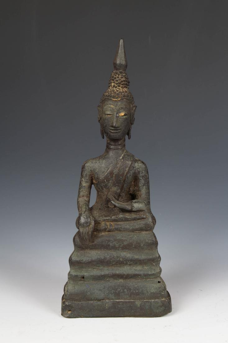 Antique Bronze Laos Buddha (1 of 4)